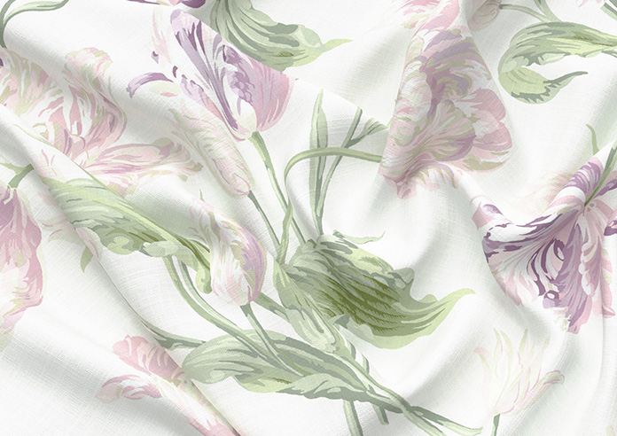 Laura Ashley Gosford, Grape - Twist&Fit Roman Blind - Image 4